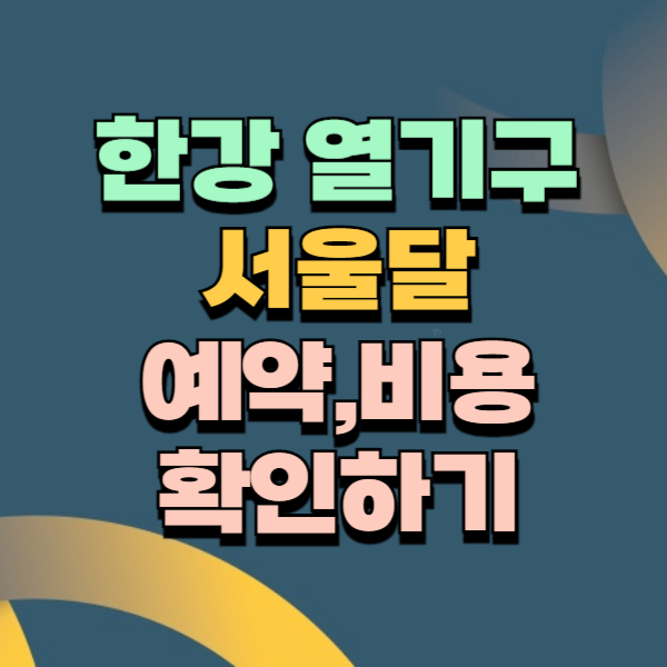 서울의 달 열기구