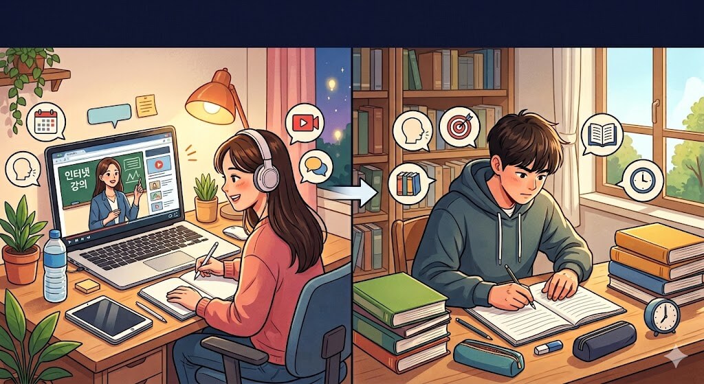 인강 vs 독학