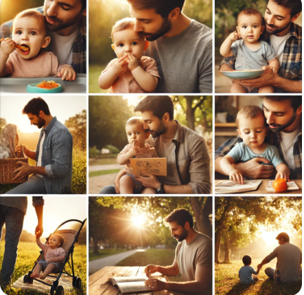 아빠 육아 사진