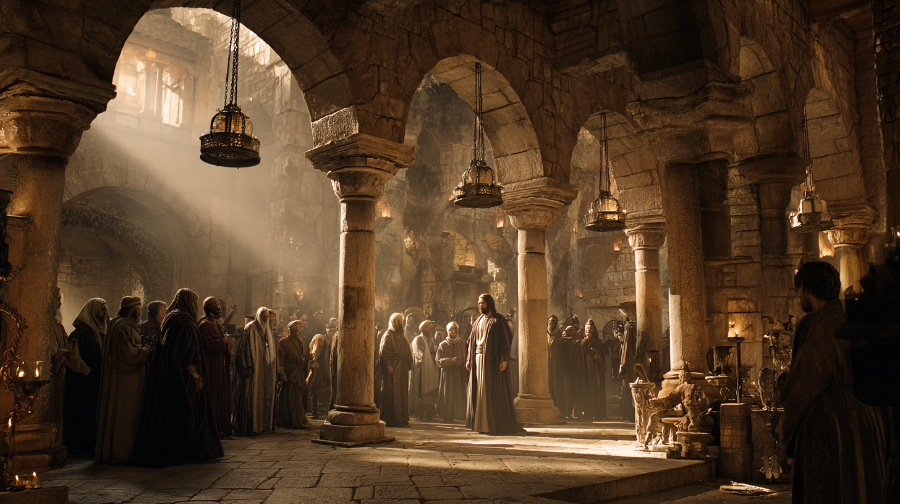 < 요한의 세례가 어디에서 온 것이냐? >