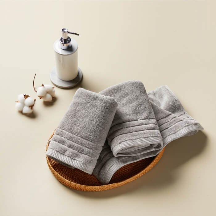 향기롭고 뽀송뽀송한 수건 