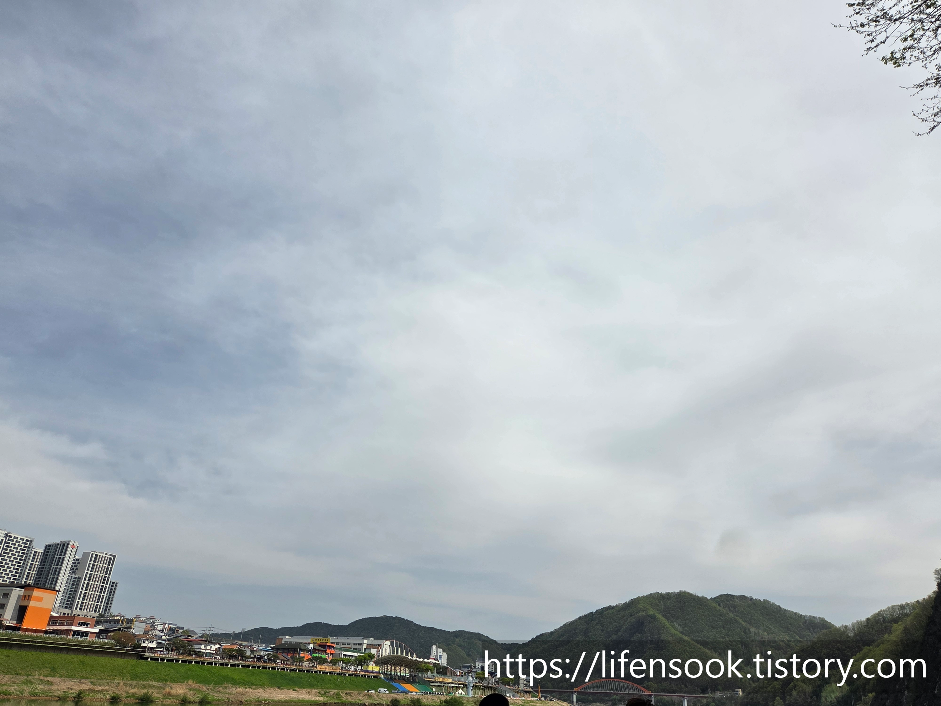 제20회 단양 팔경 마라톤대회 달리며 바라본 풍경