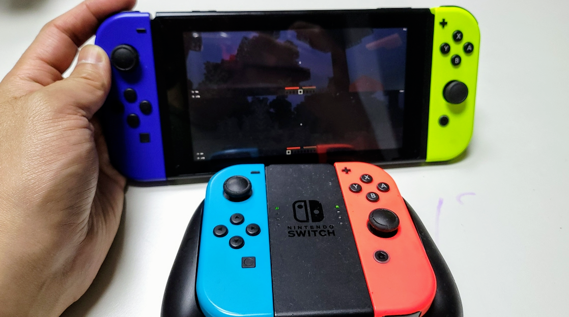 닌텐도스위치 마인크래프트 2인용 플레이 하는 방법 사진4