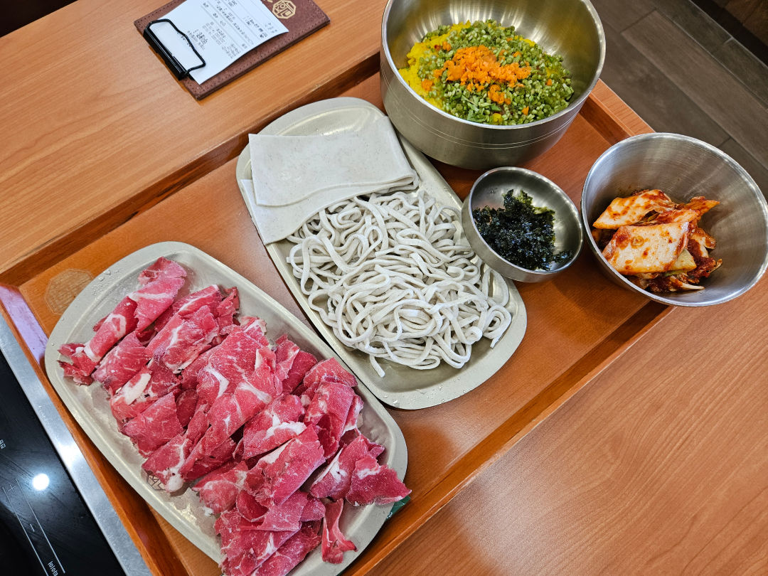 기장옥 샤브 칼국수