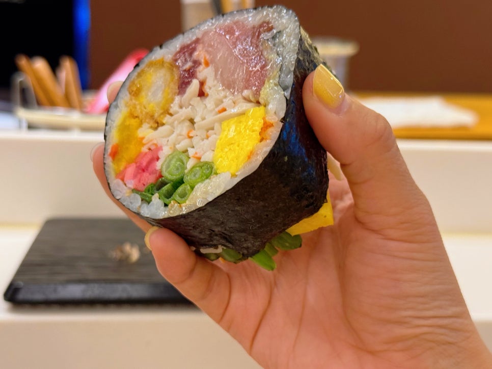 오마카세 오사이초밥 (후토마끼)