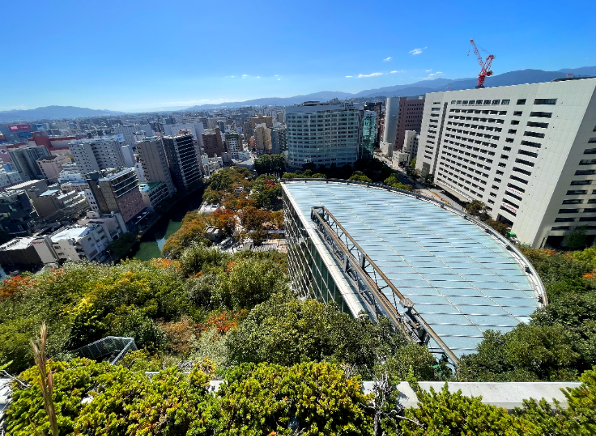 아크로스 후쿠오카 주변경관2