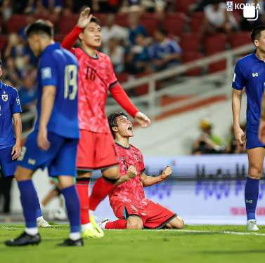 손흥민 이강인 포옹장면 황선홍 감독 인터뷰