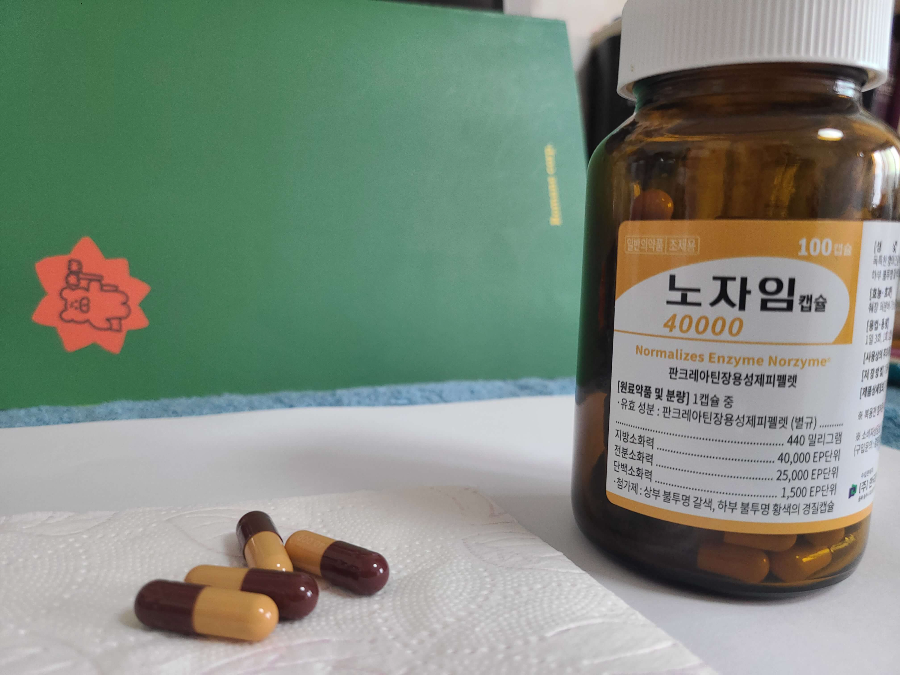 노자임 40000 캡슐