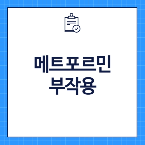 메트포르민 부작용