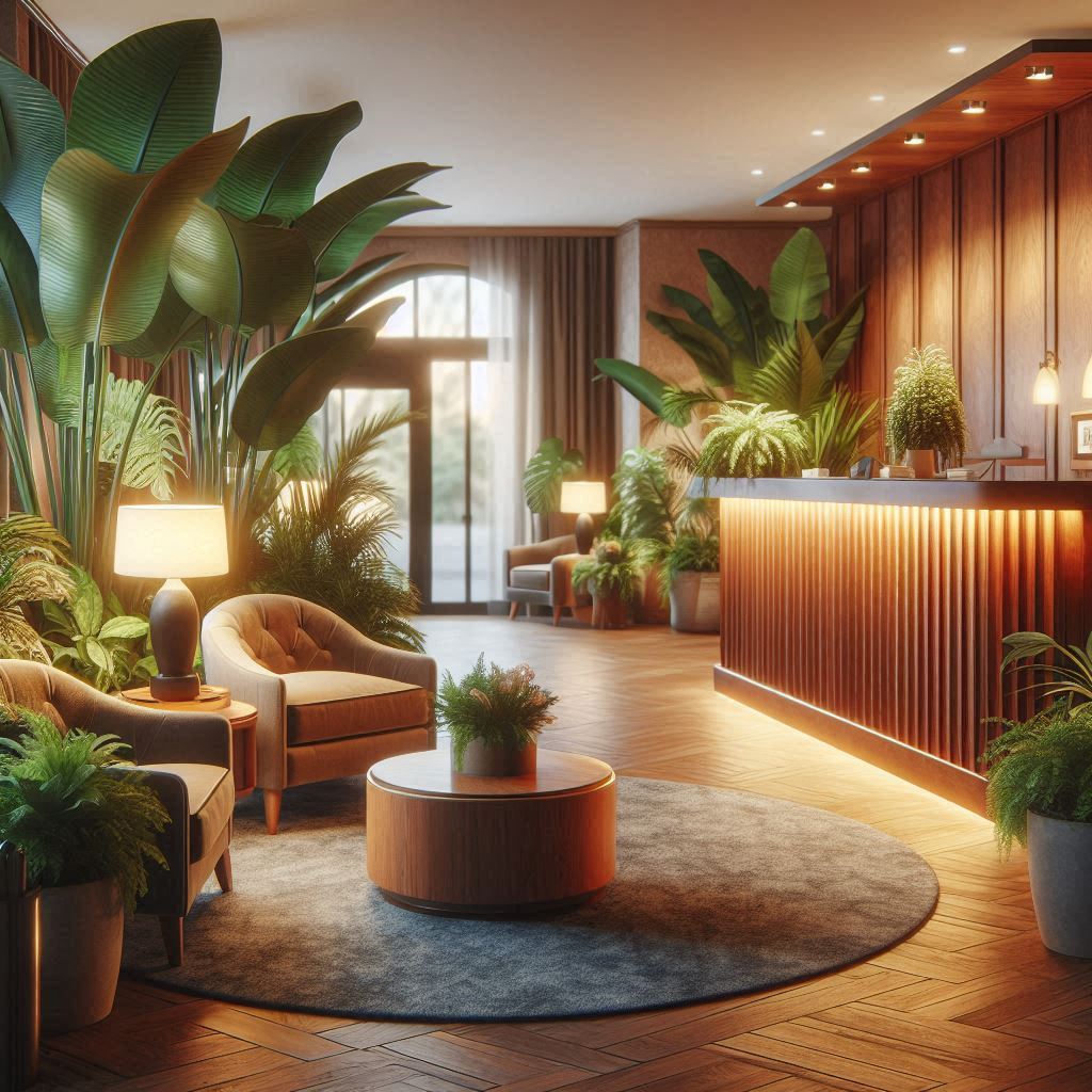 피부,체형관리 샵 배경