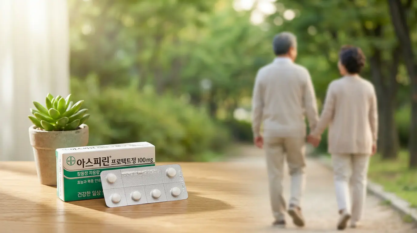 아스피린 프로텍트정 100mg, 장용정 저용량의 효능과 복용 안내 건강한 일상