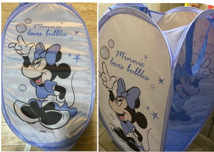 다이소미니마우스-빨래바구니