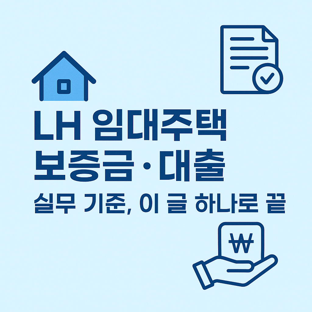 LH 임대주택 보증금·대출 관련 실무 정보를 안내하는 썸네일