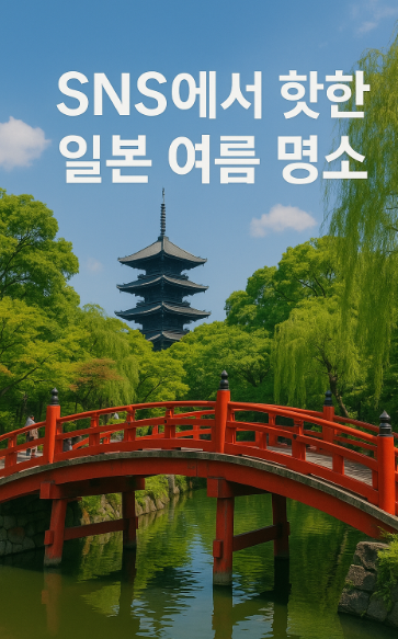 SNS에서 유명한 일본 여름 명소 관련 이미지