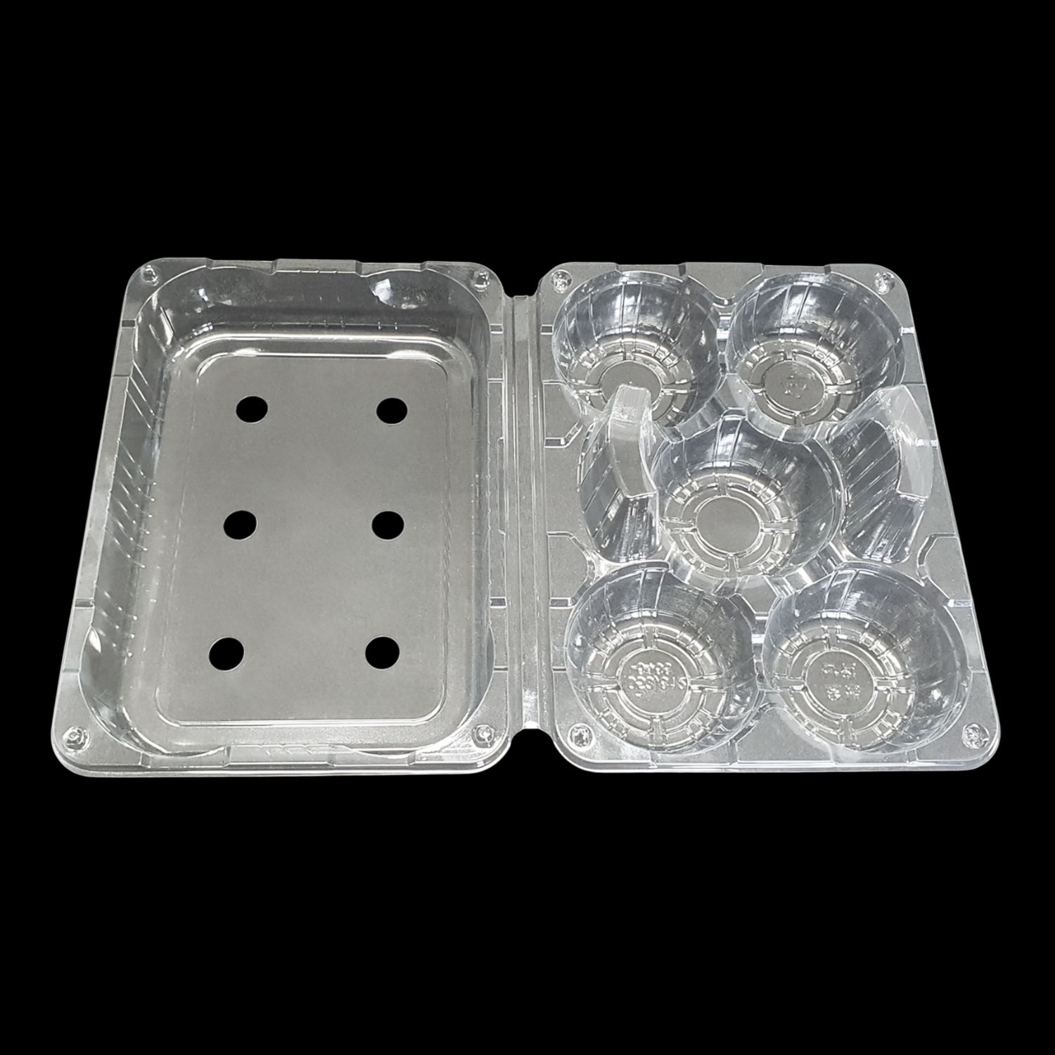 복숭아용기 clear peach container