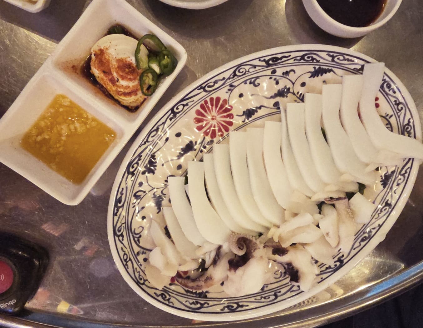 강남초장 갑오징어숙회