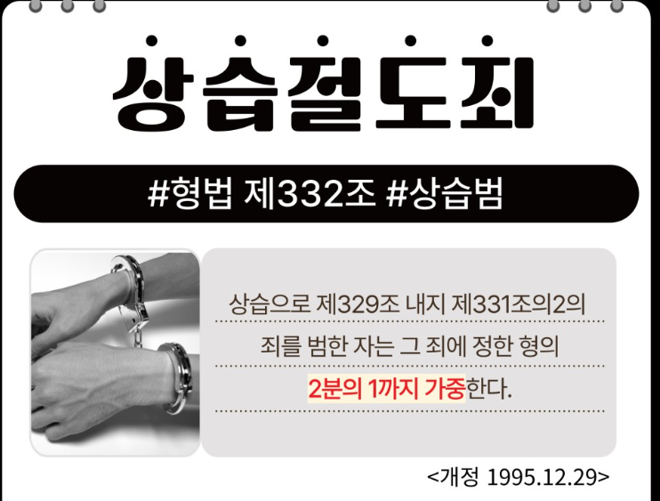 상습절도죄