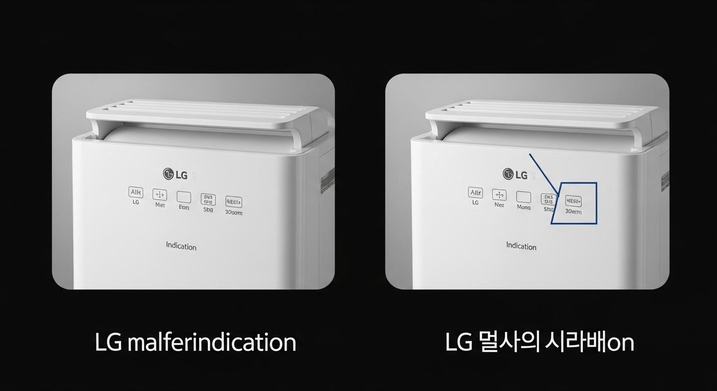 lg 제습기 고장 표시