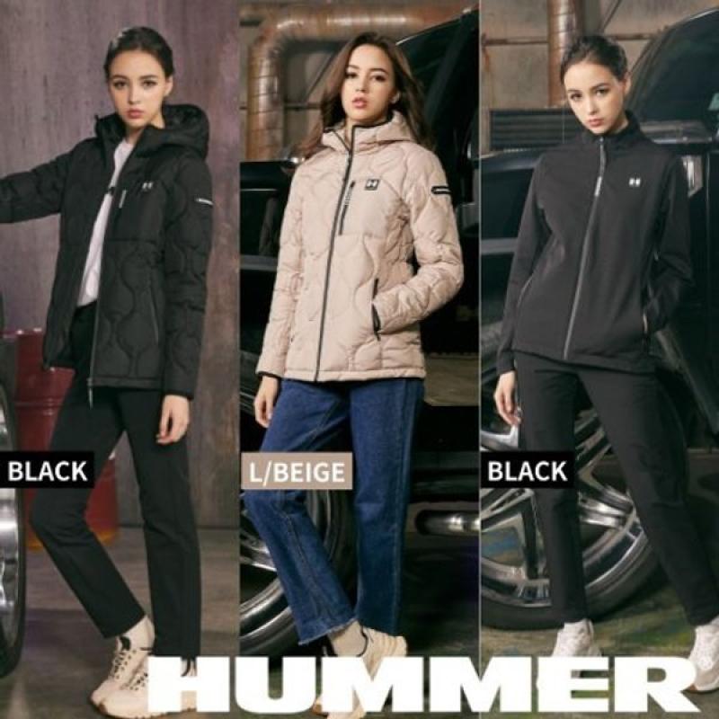 HUMMER 22FW 여성 H3 퀼팅패딩 트랙수트 패키지