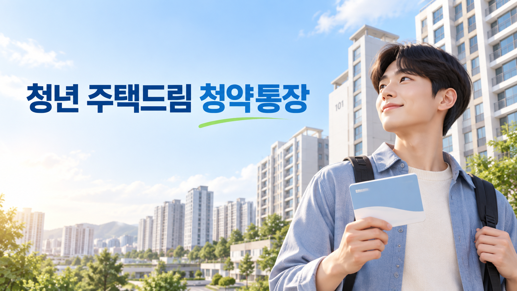 청년 주택드림 청약통장