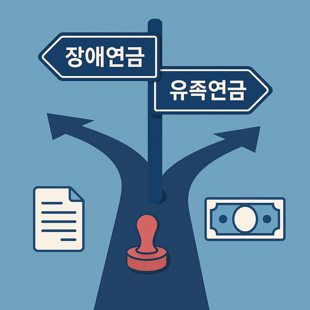 장애연금과 유족연금 중복 수급