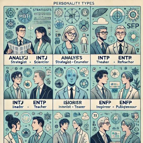 MBTI별 업무 스타일 분석 (16가지 유형)