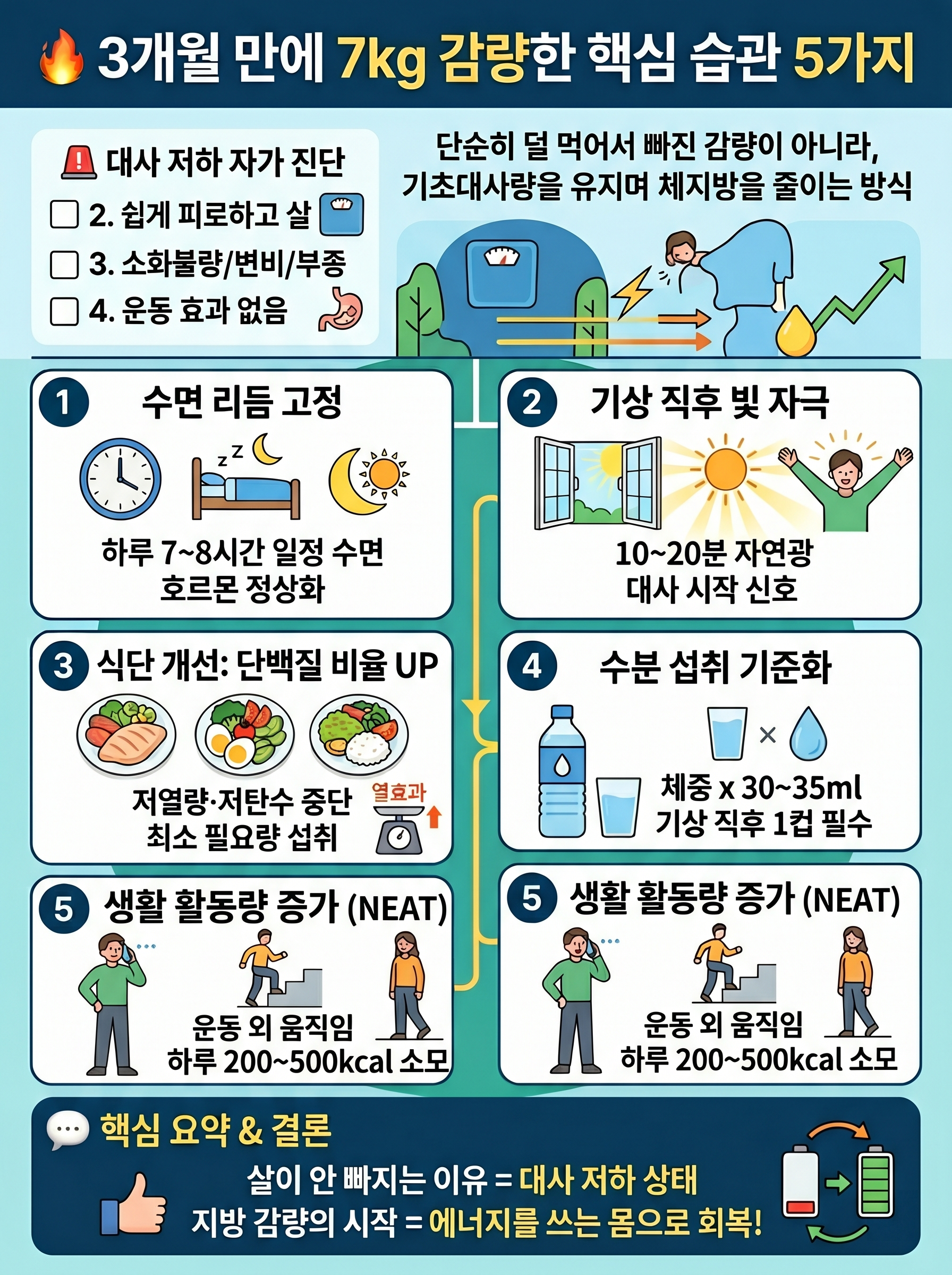 다이어트 대사저하 기초대사량