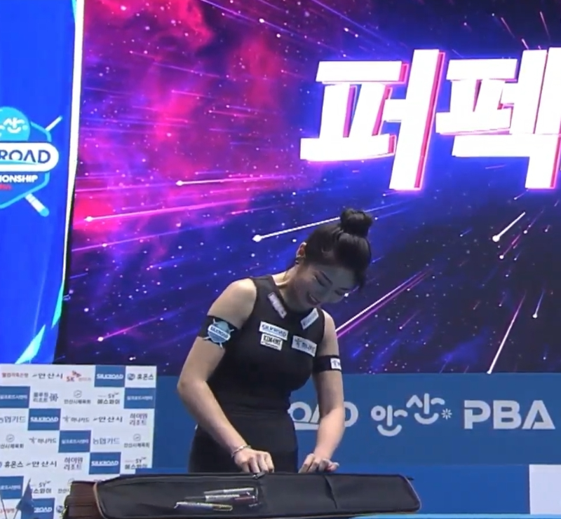 LPBA 최초 퍼펙트큐 수상자 김가영