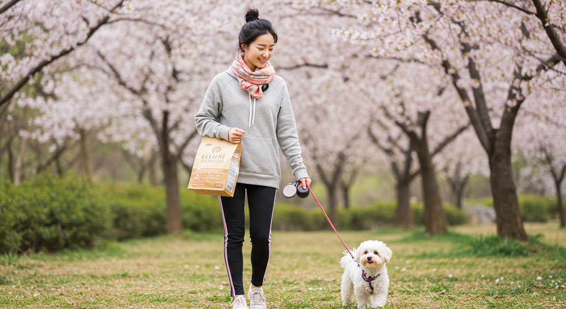 ์๋ฒ๋๋ ๋ฉํ๋ ๊ฑท๊ฐ์์ ๋ฐ๋ ค๊ฒฌ๊ณผ ํ๋ง ์ฆ๊ธฐ๋ ์ฌ์ฑ ์ด๋ฏธ์ง