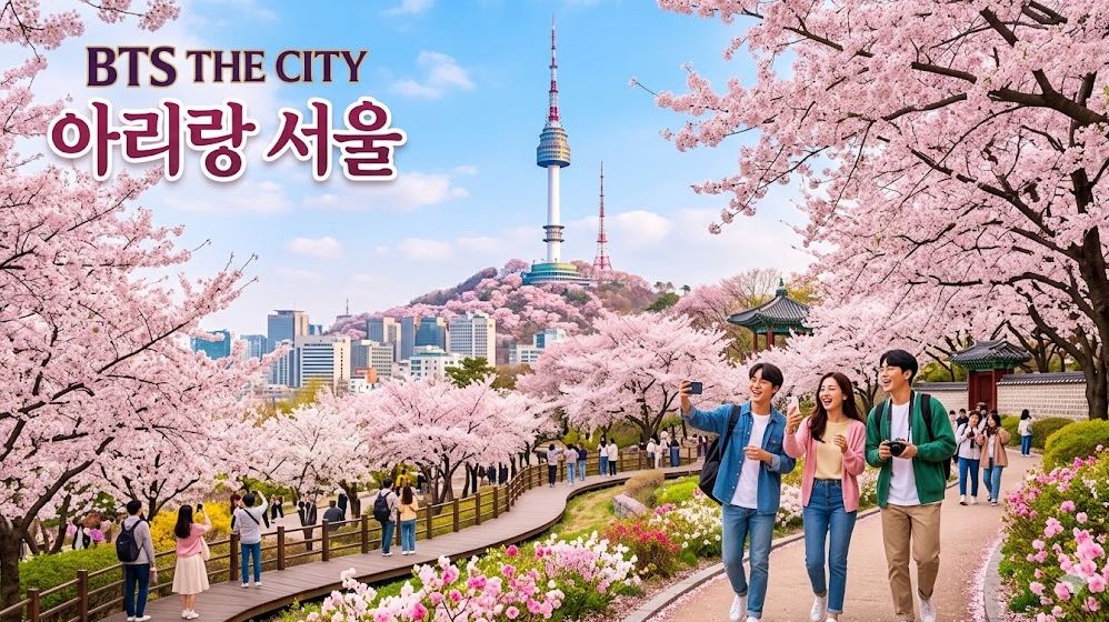 벚꽃 아리랑 서울 썸네일 사진