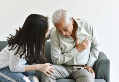 가슴이 아픈 할아버지