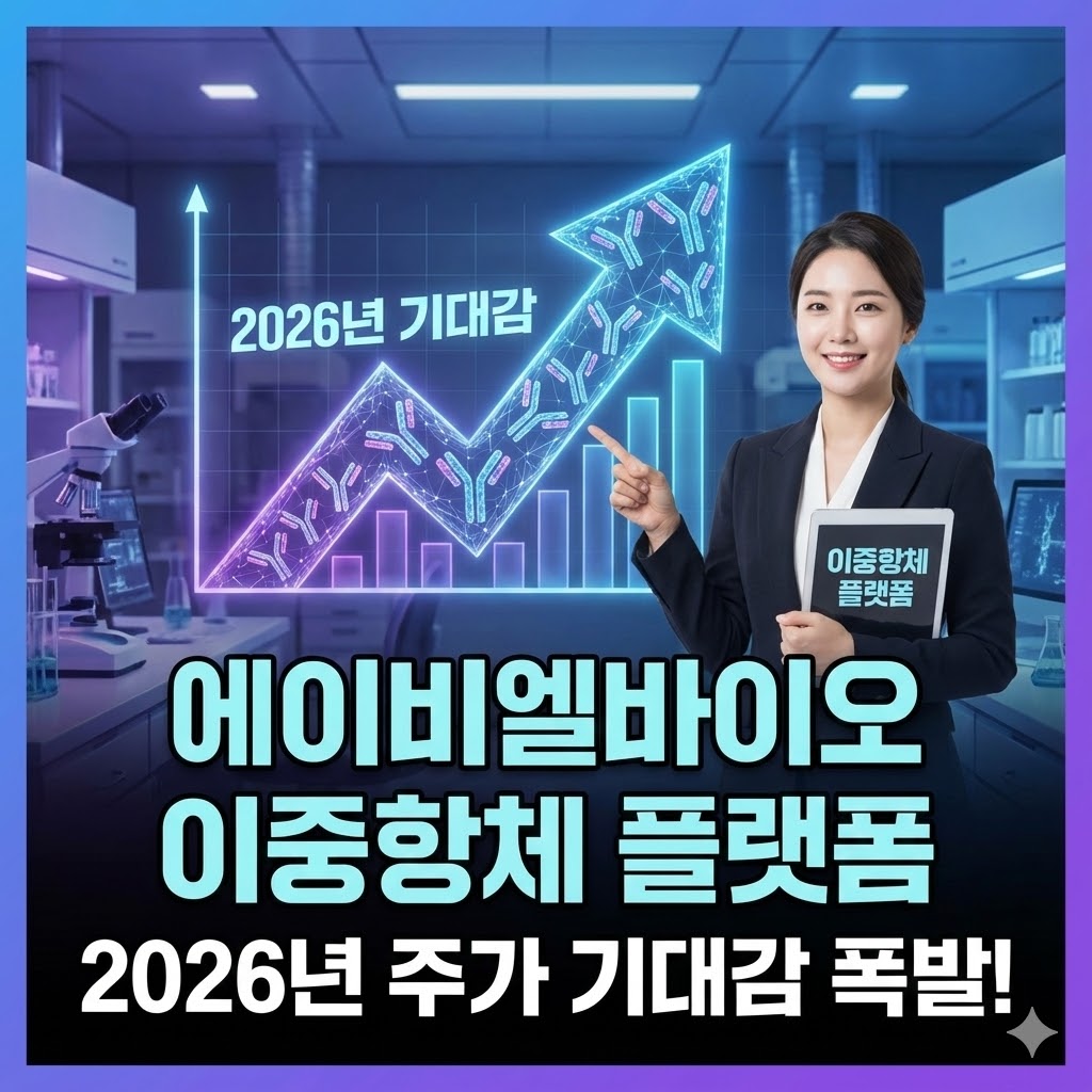 에이비엘바이오 주가, 이중항체 플랫폼이 만드는 2026년 기대감