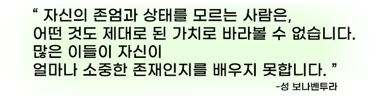 보나벤투라 명언