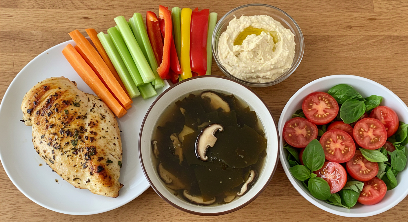 간단한 저염 요리 레시피