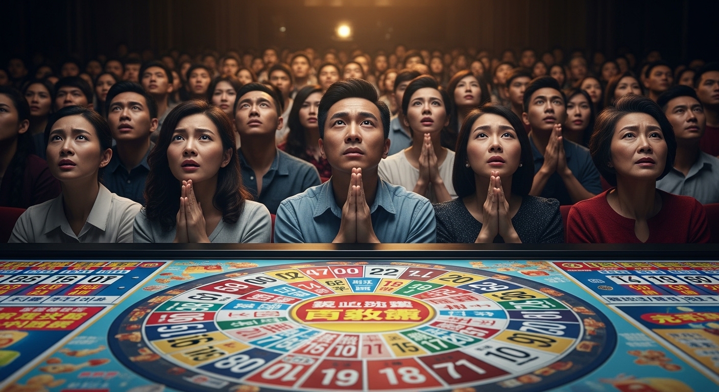 아파트 청약 당첨 발표를 기다리며 기대를 품고 있는 많은 사람들의 모습