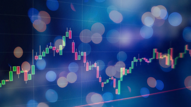 암호화폐나 주식의 그래프