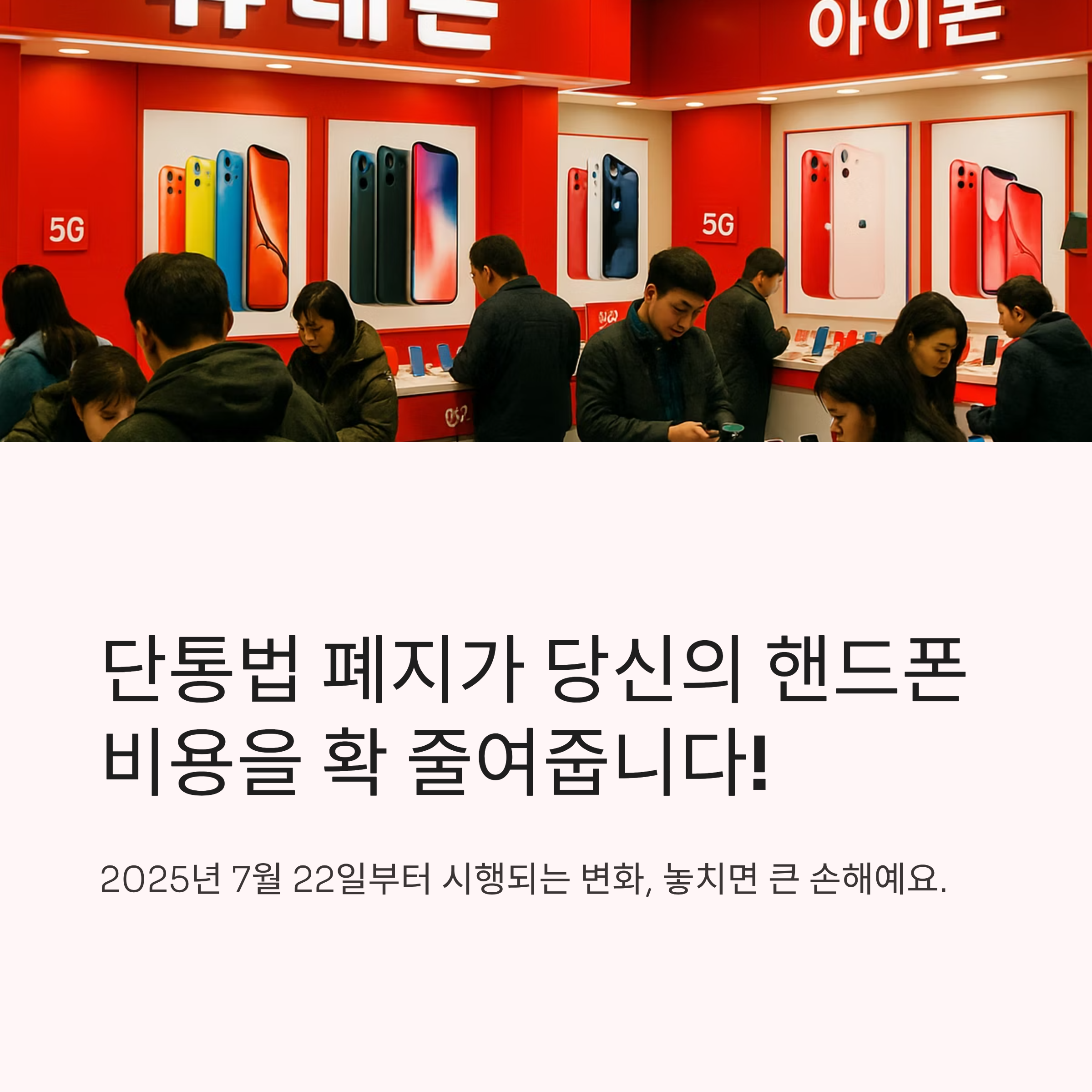 단통법폐지시행
