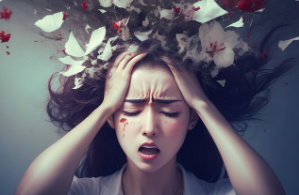 뇌경색 환자의 감정조절