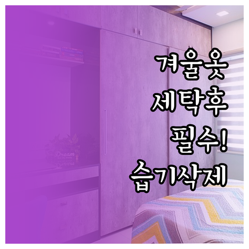 드라이클리닝 후 겨울옷 관리와 옷장 ..