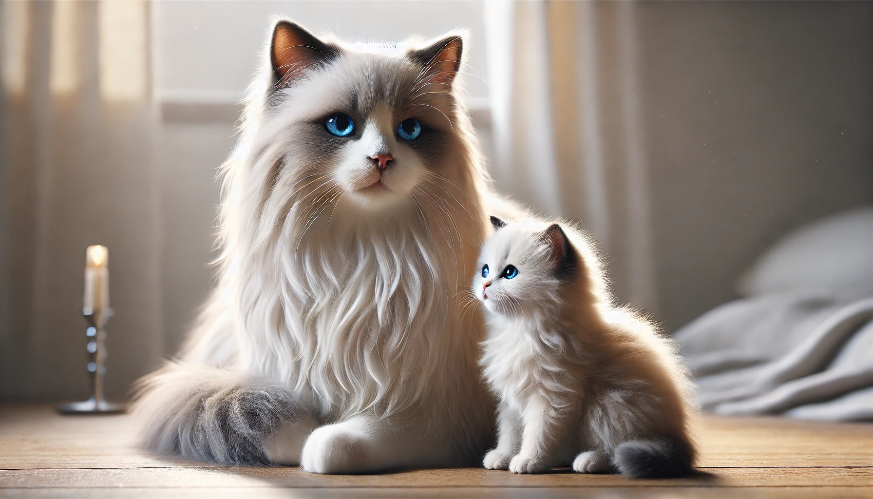 반려묘 "랙돌" 고양이