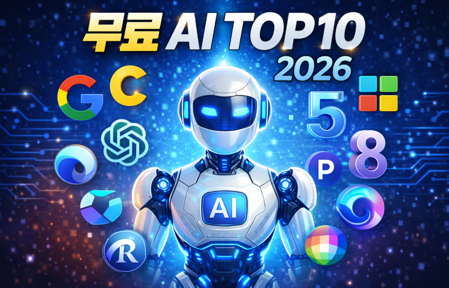지금 바로 사용할 수 있는 무료 생성형 AI TOP 10