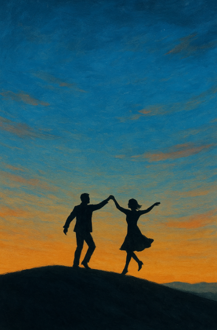 춤추는 두 남녀