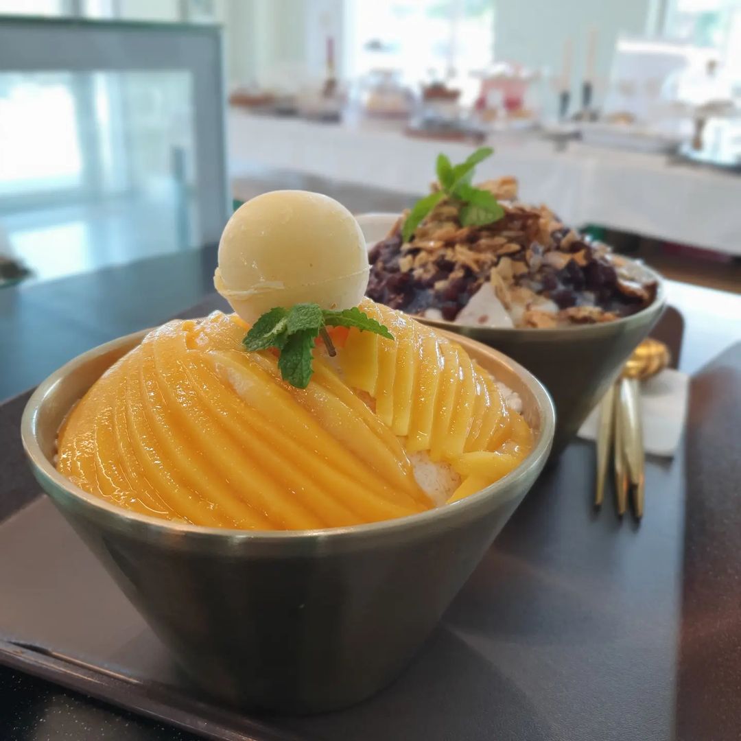 토요일은 밥이좋아 토밥 국내산 노란 꽃이 활짝 핀 생 망고빙수, 팥빙수, 애플망고 빙수 디저트 카페 경주 맛집 추천 토밥즈 방송정보