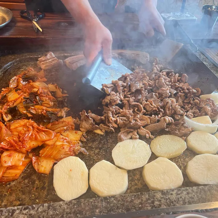 경기 광주 오리구이 돌판집 '수레실가든'