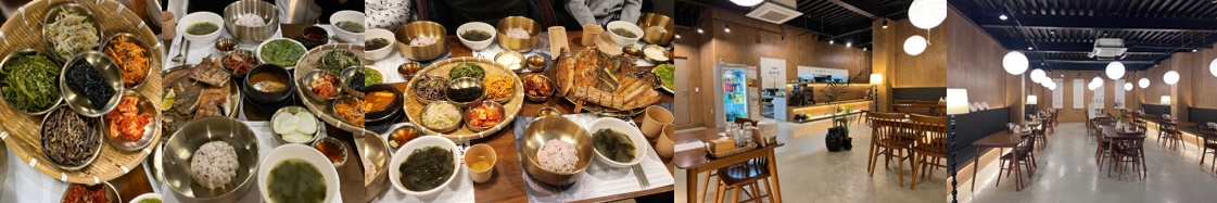 부산-김바당-모듬상차림-내부-전경