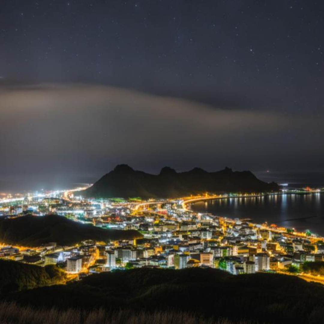 제주도 야경 관련 사진