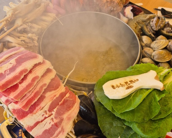 대부도 칼국수집 '바담칼국수'