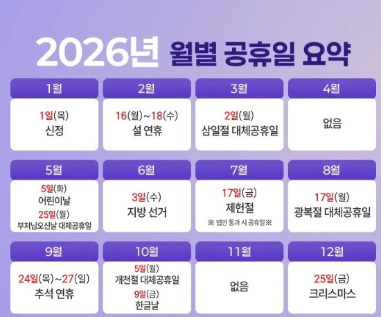 공휴일