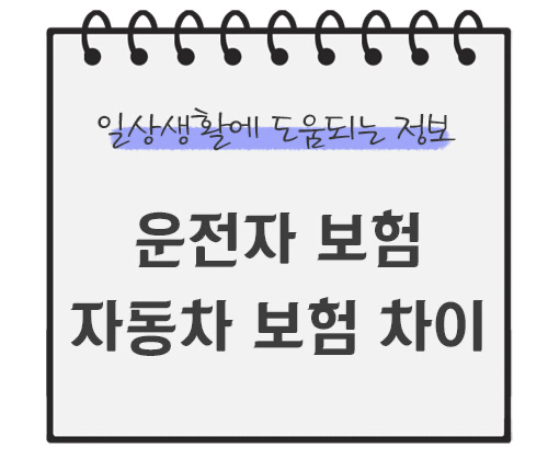 운전자-보험-자동차-보험-차이