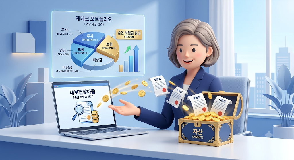 숨은 보험금 찾는 방법, 흩어진 내 보장 자산 확인하고 재테크 포트폴리오 점검하기